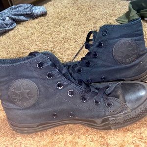 Black High Top Converse